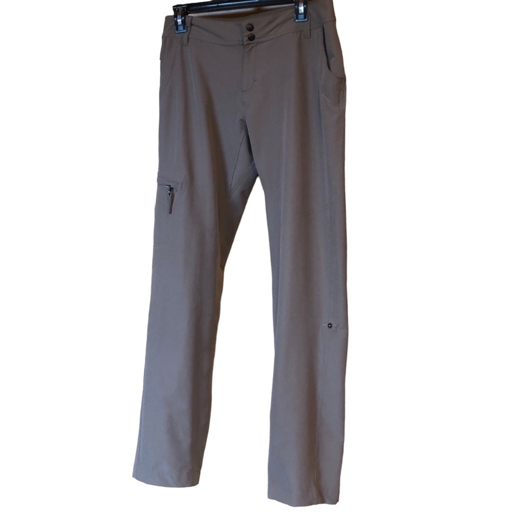 Alpine Design Women’s  8 Tan Khaki Straight convert Outdoor Fishing Hiking Pants